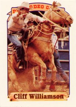 1991 Rodeo America Set A #40 Cliff Williamson Front